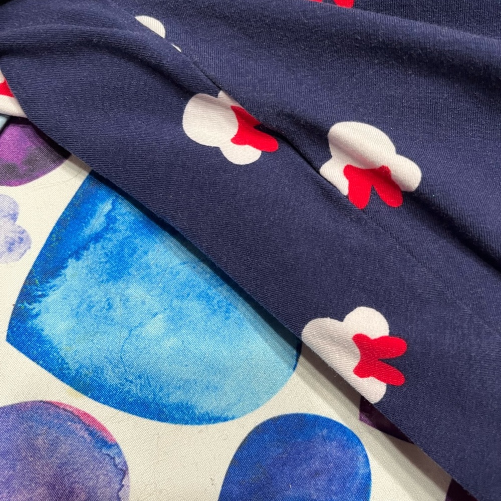 Navy Minnie mouse Disney dress red white and blue - Picture 6 of 7